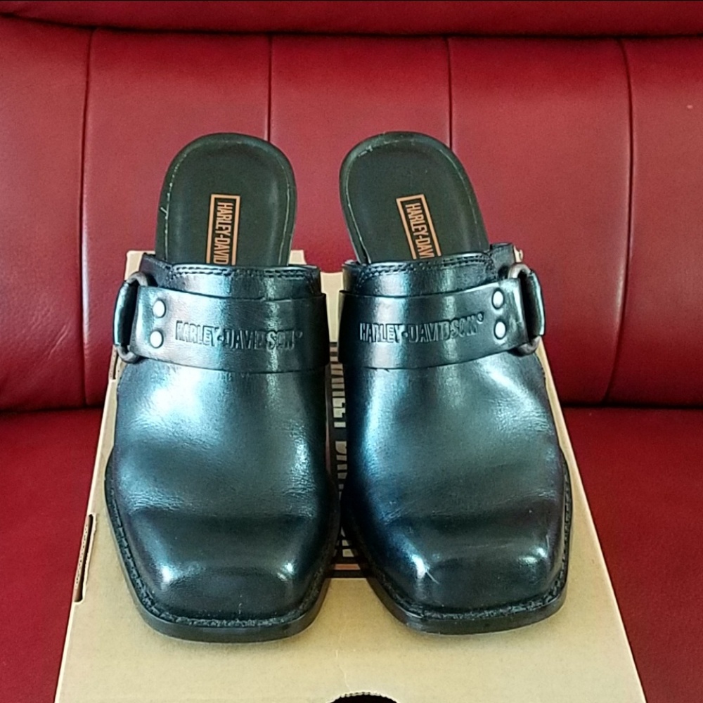 NEW Harley davidson Darma leather clog